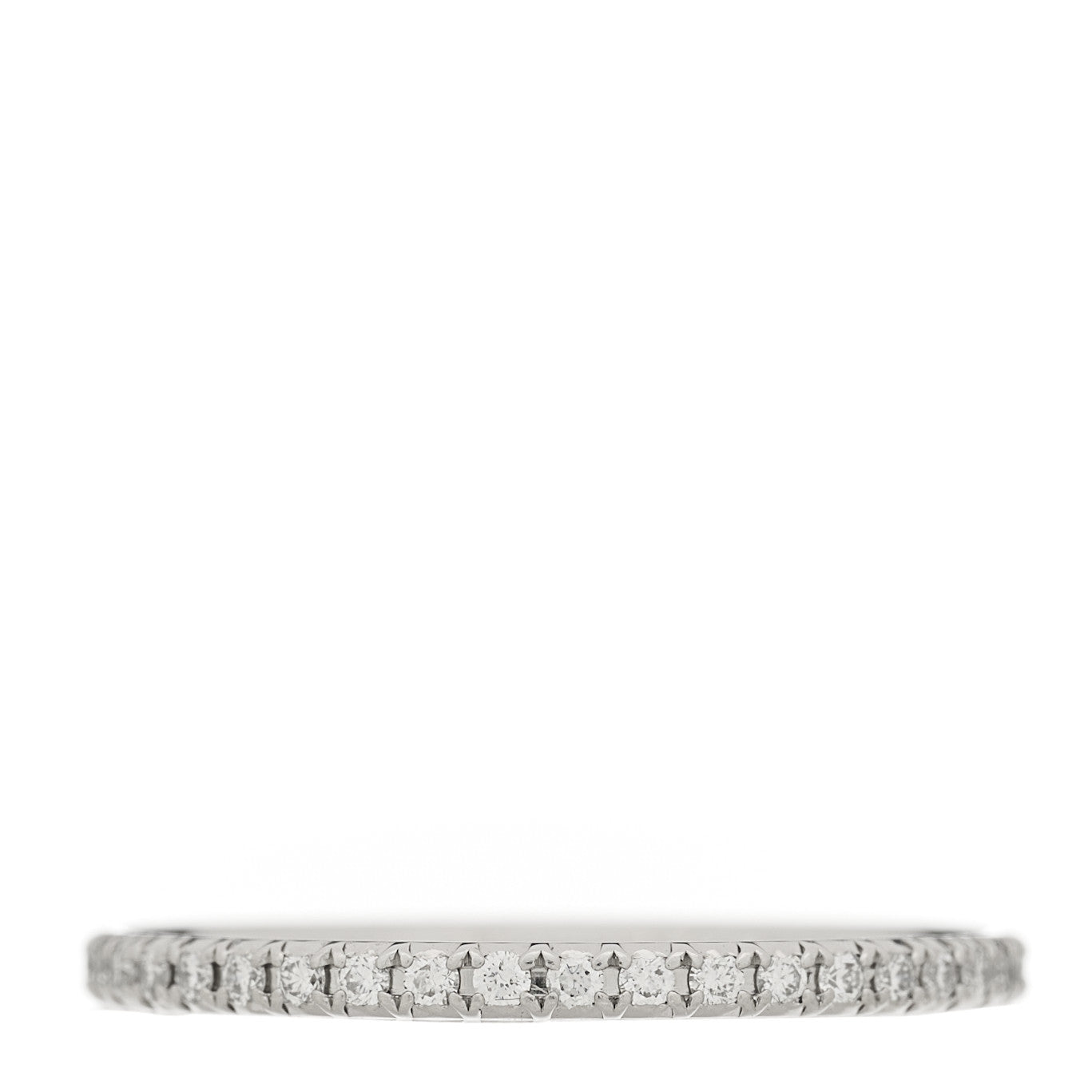 Platinum Diamond Metro Full Eternity Band Ring 50 5.5