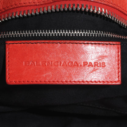 Balenciaga Agneau Giant 21 Silver Hardware CIty Vermillion 10 of 11