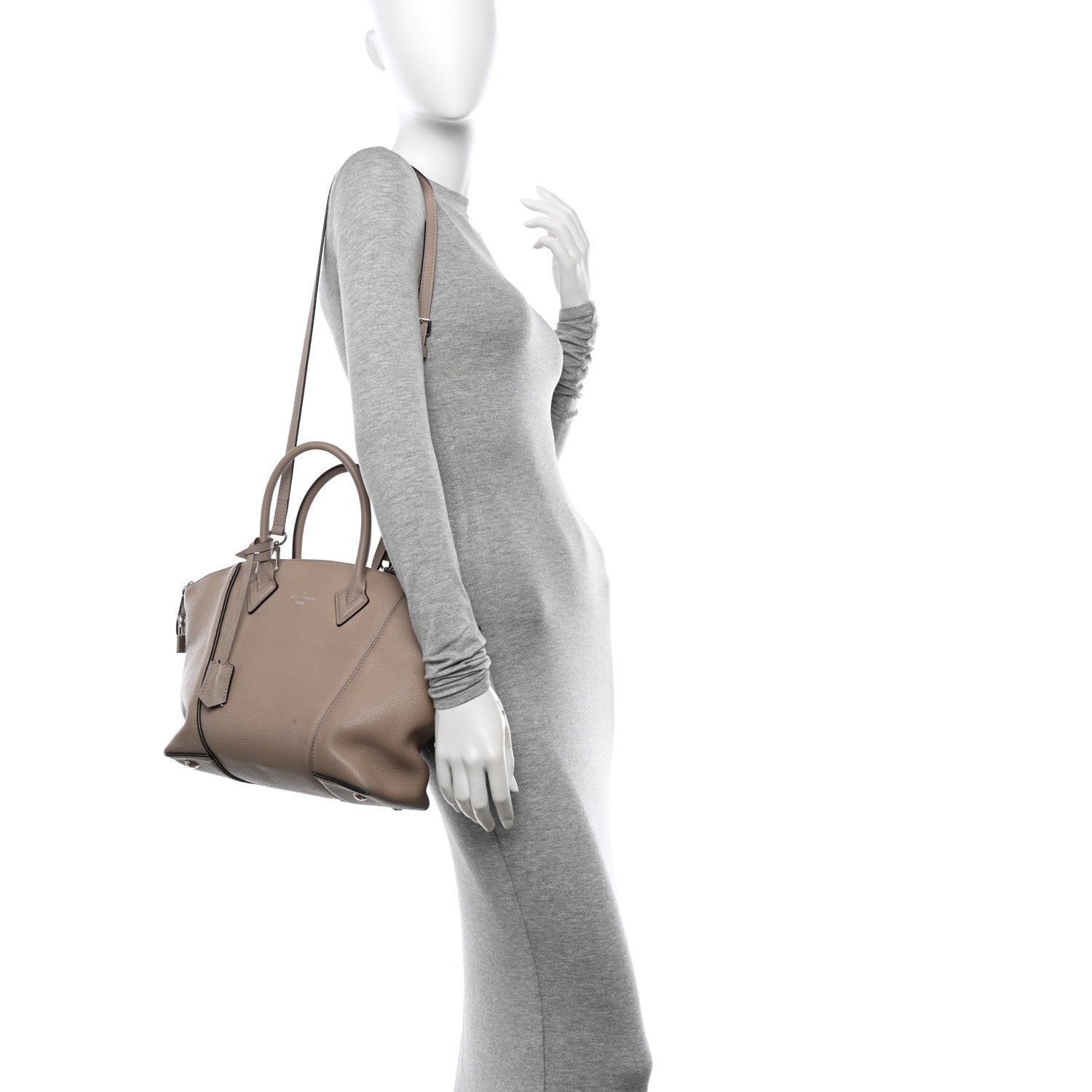 Louis Vuitton Veau Cachemire Soft Lockit PM Galet 2 of 14