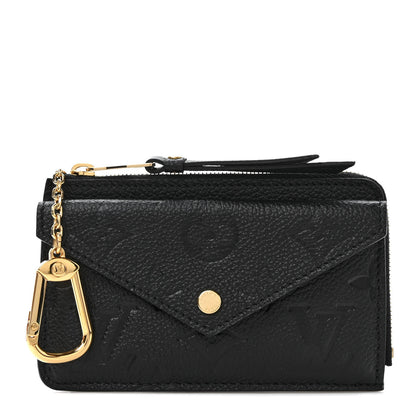 Louis Vuitton Empreinte Recto Verso Card Holder Black 1 of 7