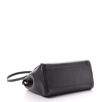 Fendi Nappa Mini Peekaboo Iconic Satchel Black 4 of 9
