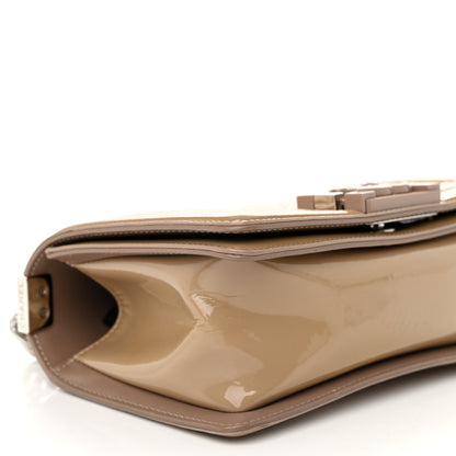 Chanel Patent Calfskin Small Boy Flap Plexiglass Beige 9 of 10