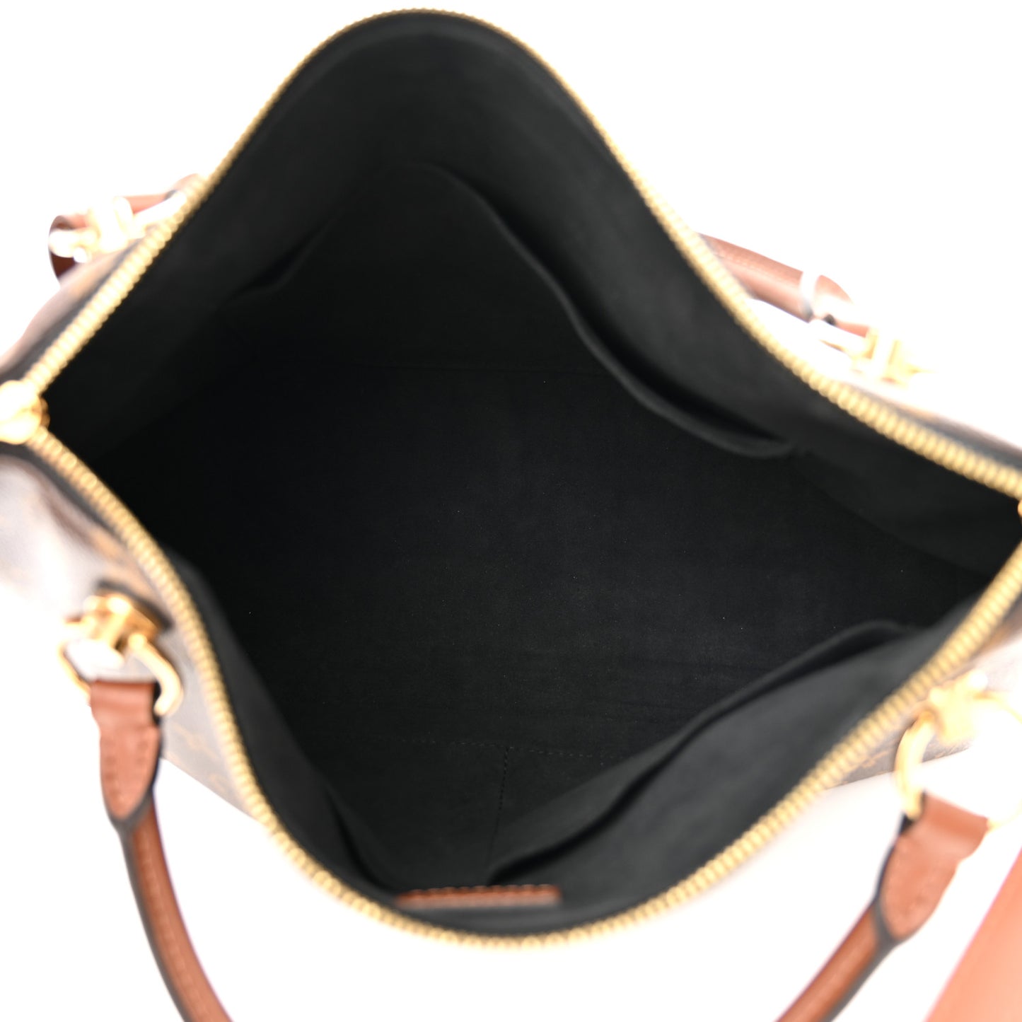 Monogram V Tote MM Black