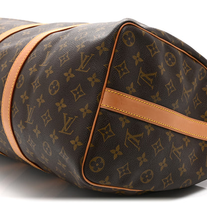Louis Vuitton Monogram Keepall Bandouliere 45 9 of 9