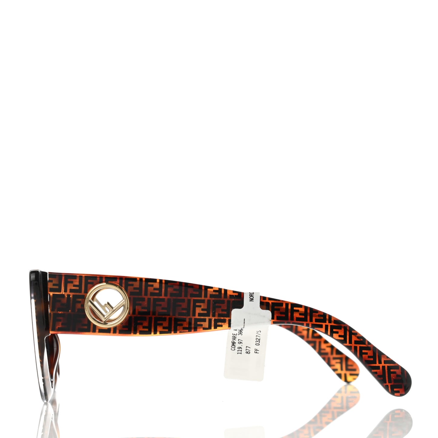 Acetate F is Fendi FF 51mm Cat Eye Sunglasses 0327/S Tortoise Camouflage