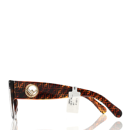 Fendi Acetate F is Fendi FF 51mm Cat Eye Sunglasses 0327/S Tortoise Camouflage 3 of 6