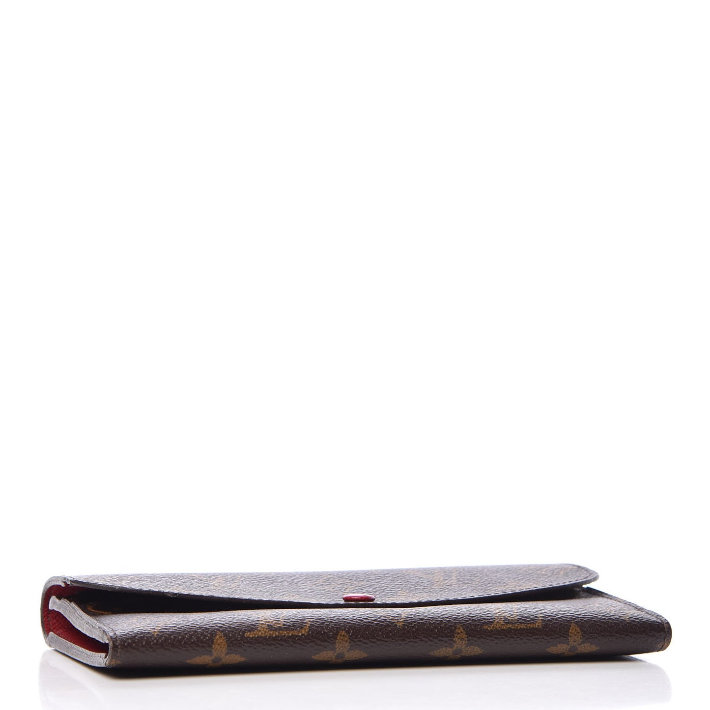 Monogram Emilie Wallet Red