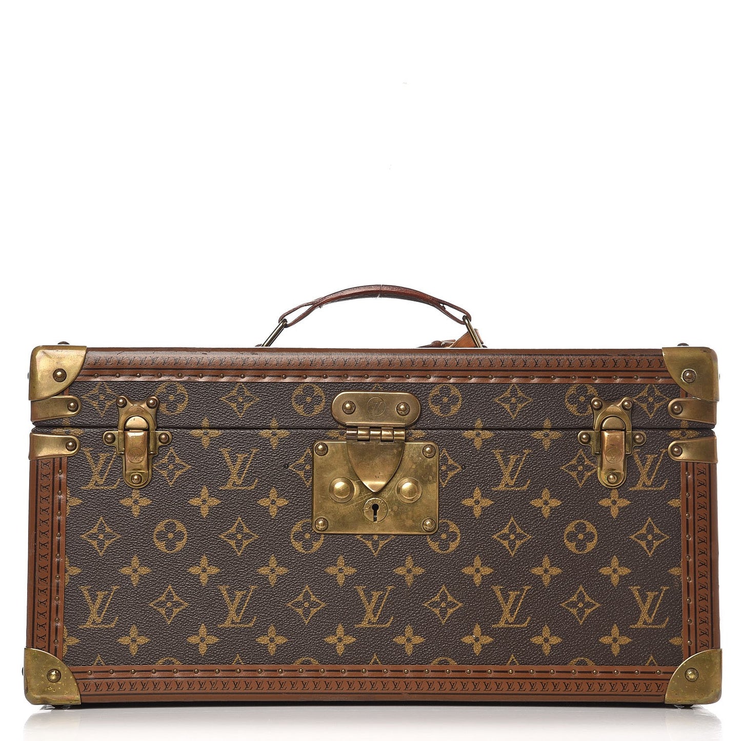Monogram Boite Bouteilles et Glace Beauty Train Case