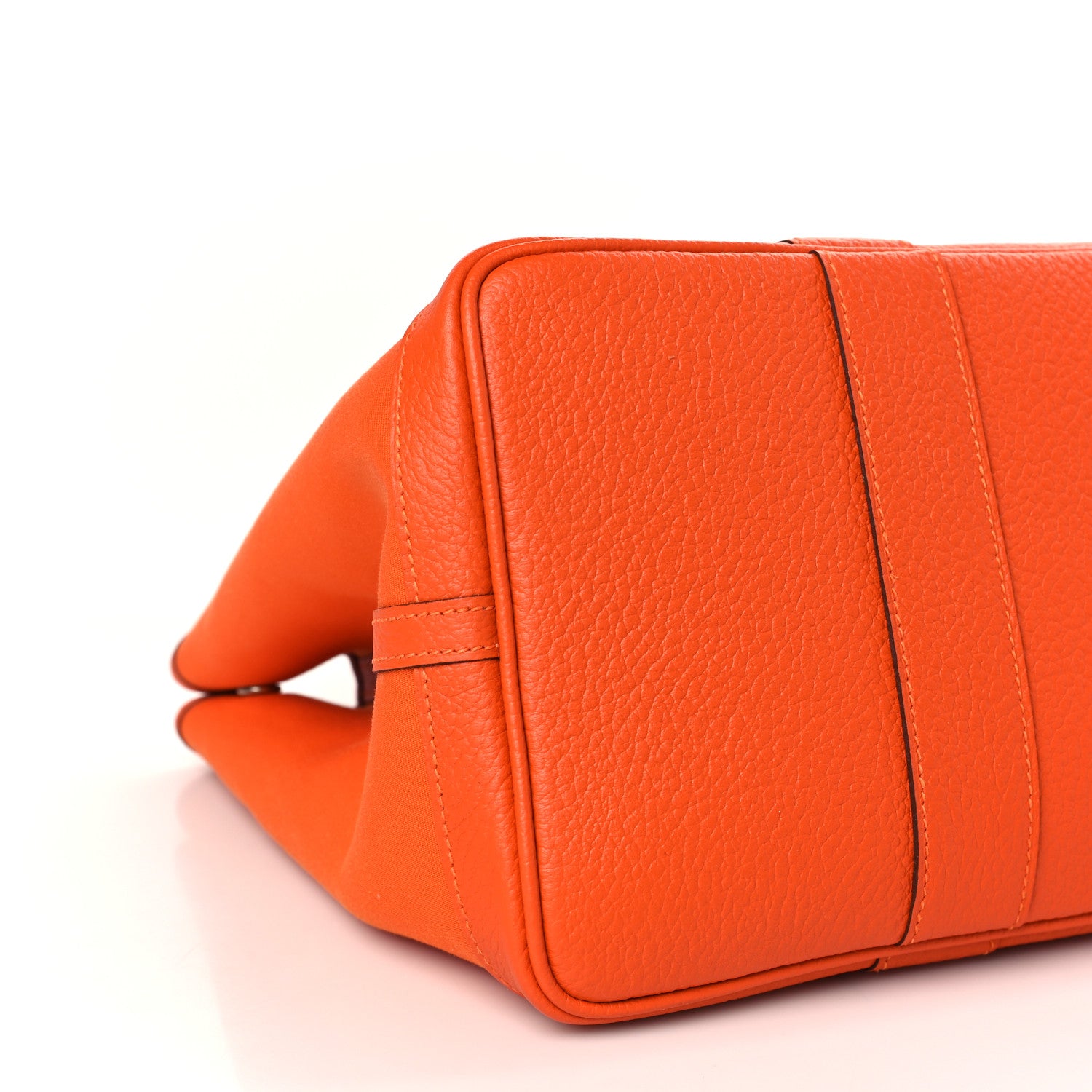 Hermes Toile Negonda Garden Party Tote 36 MM Orange 8 of 9