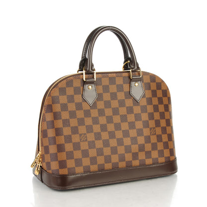 Louis Vuitton Damier Ebene Alma PM 3 of 8