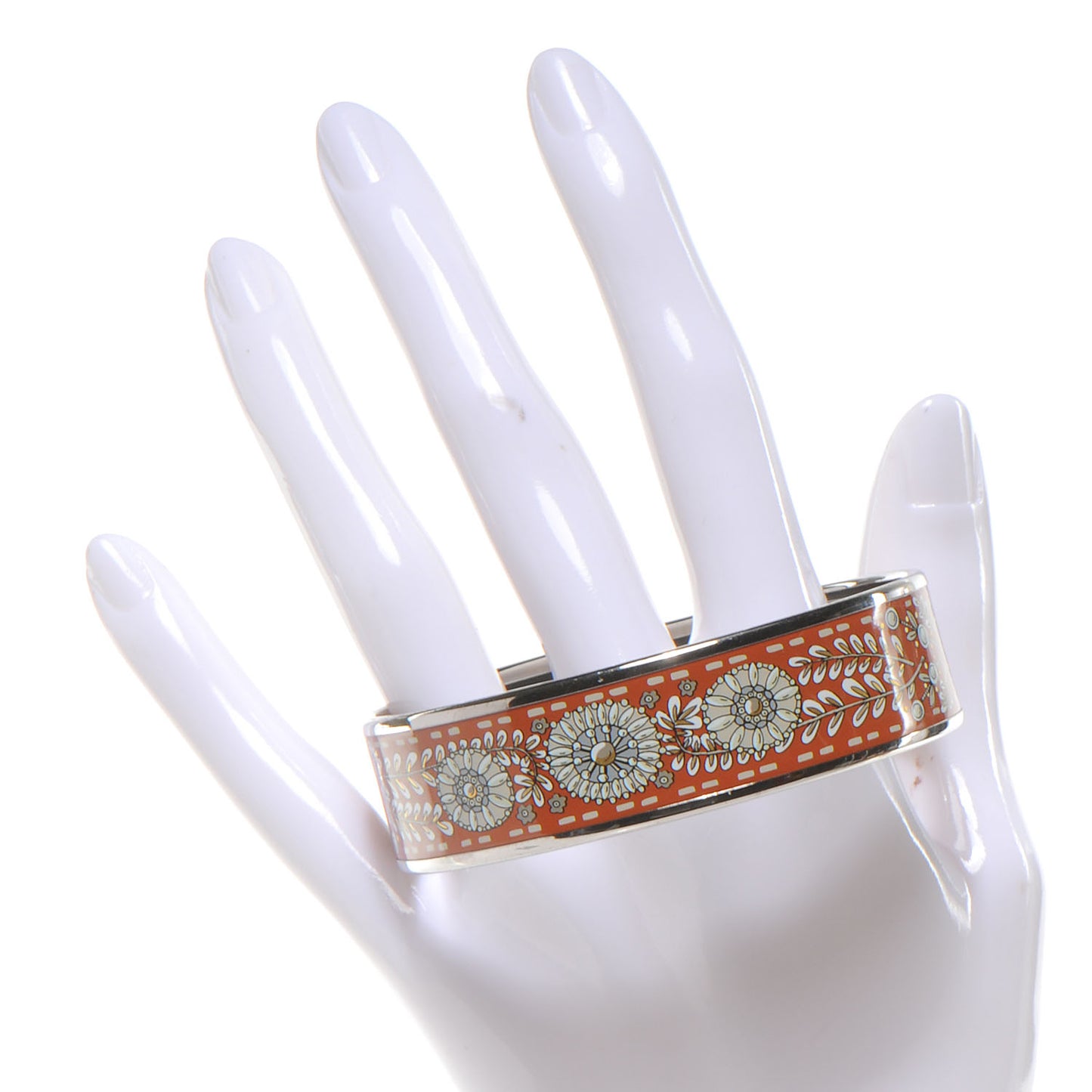 Enamel Printed Wide Bracelet 65