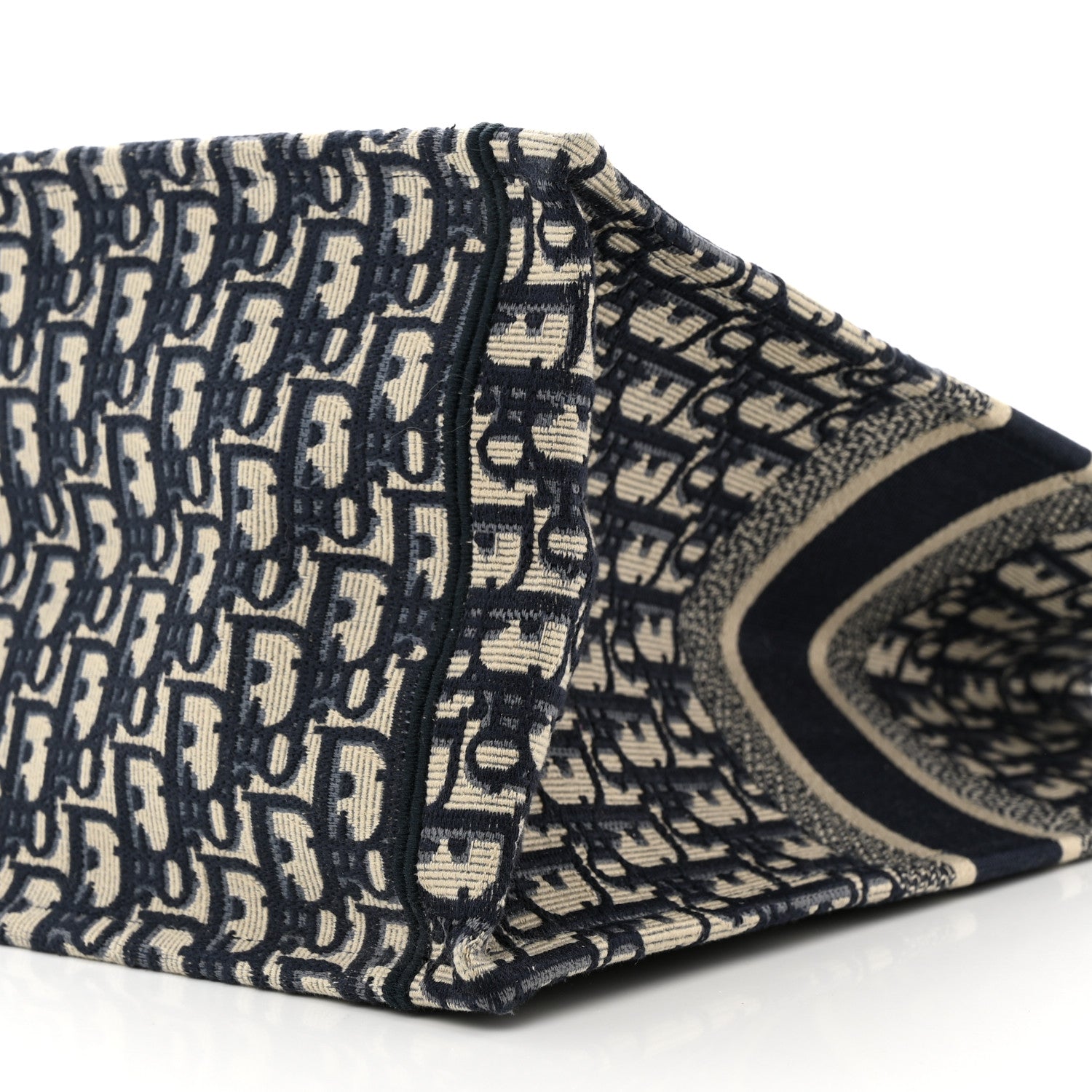 Christian Dior Oblique Book Tote Blue Multicolor 10 of 11