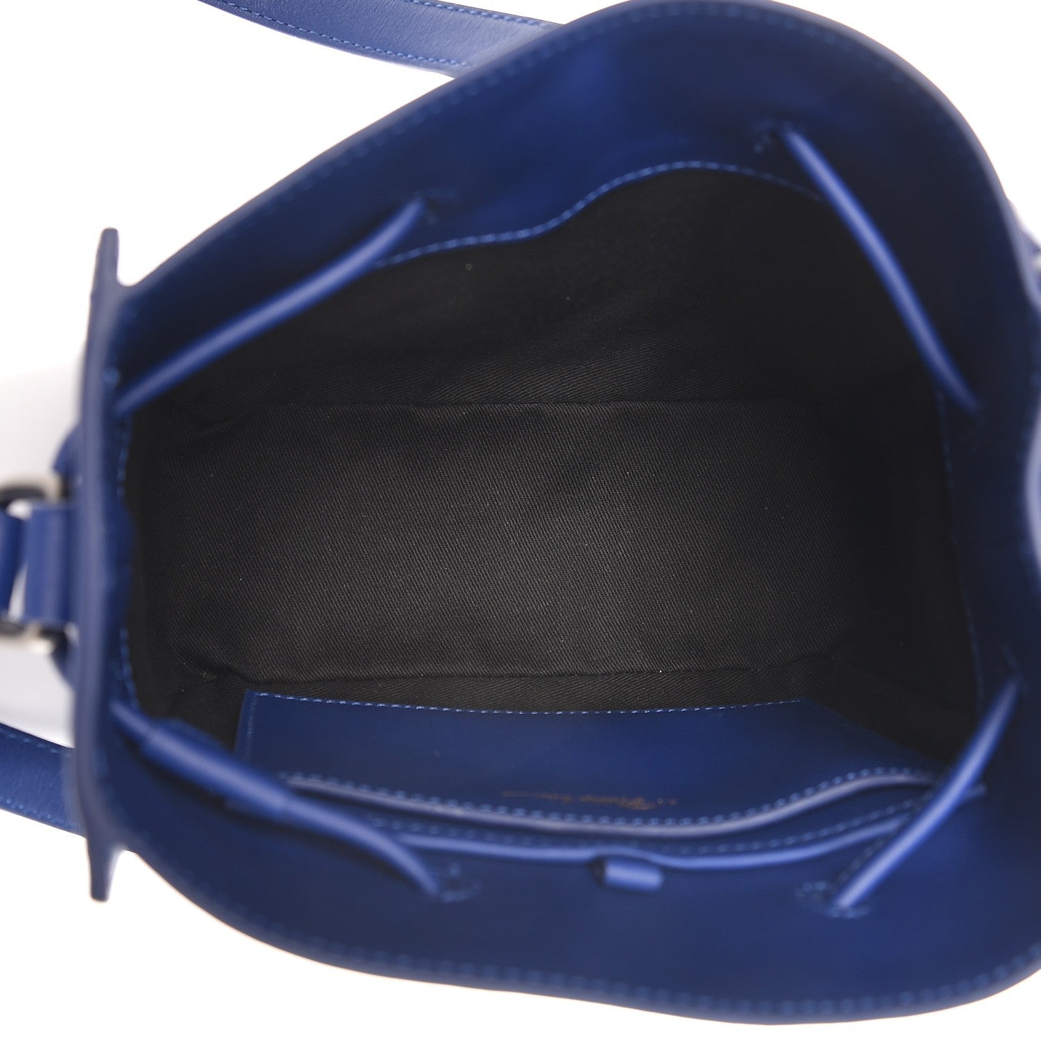3.1 Phillip Lim 3.1 Smooth Calfskin Mini Soleil Bucket Bag Cobalt Blue 6 of 7