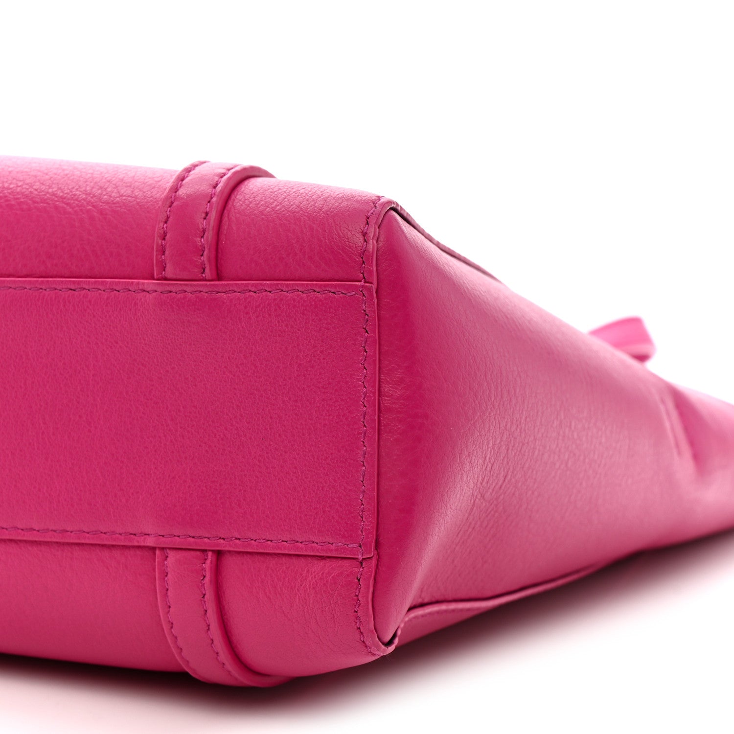 Balenciaga Calfskin XXS Everyday Tote Rose Magenta Black 9 of 14