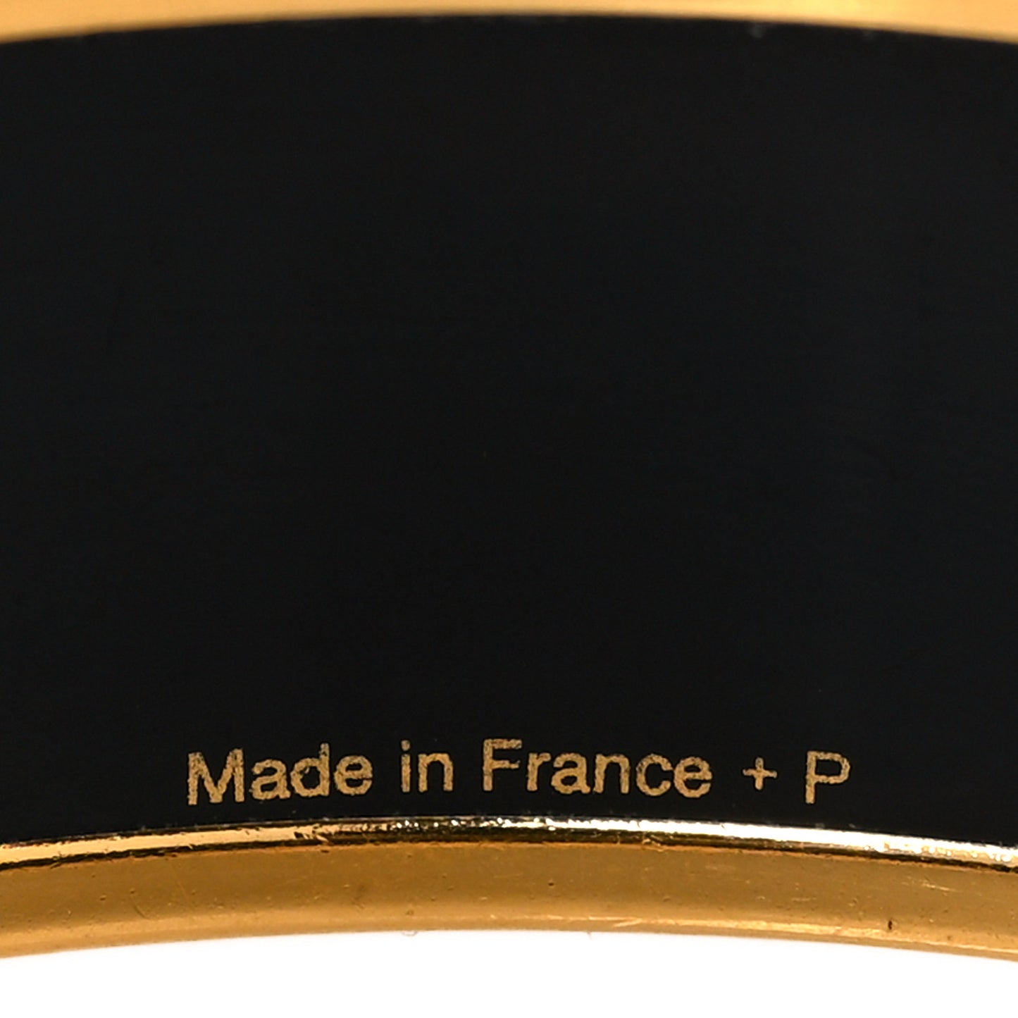 Enamel Printed Wide Balcons du Guadalquivir Bracelet 62 Gold