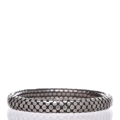 John Hardy Sterling Silver 8mm Dot Bangle Bracelet 3 of 4