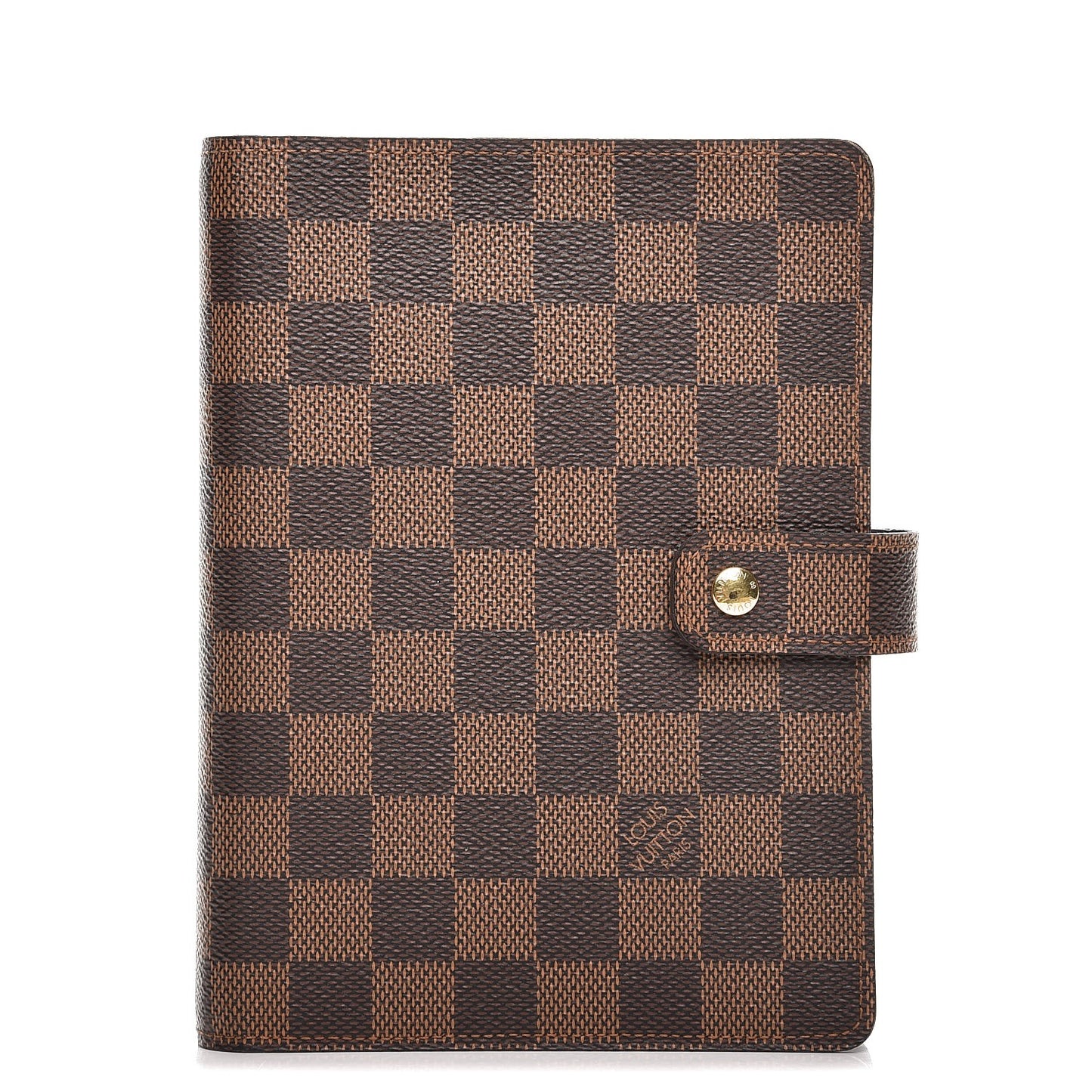 Damier Ebene Medium Ring Agenda Cover