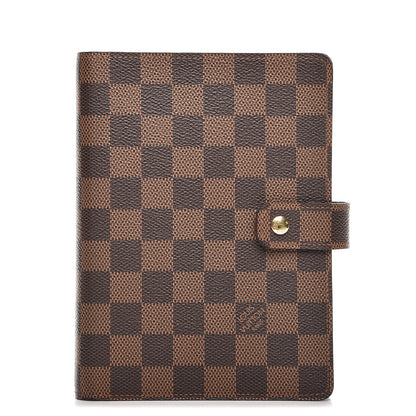 Louis Vuitton Damier Ebene Medium Ring Agenda Cover 1 of 7