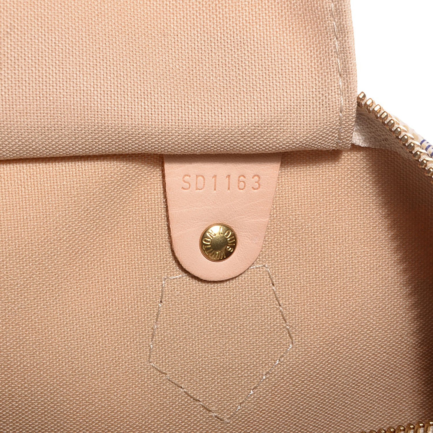 Louis Vuitton Damier Azur Speedy 35 7 of 8