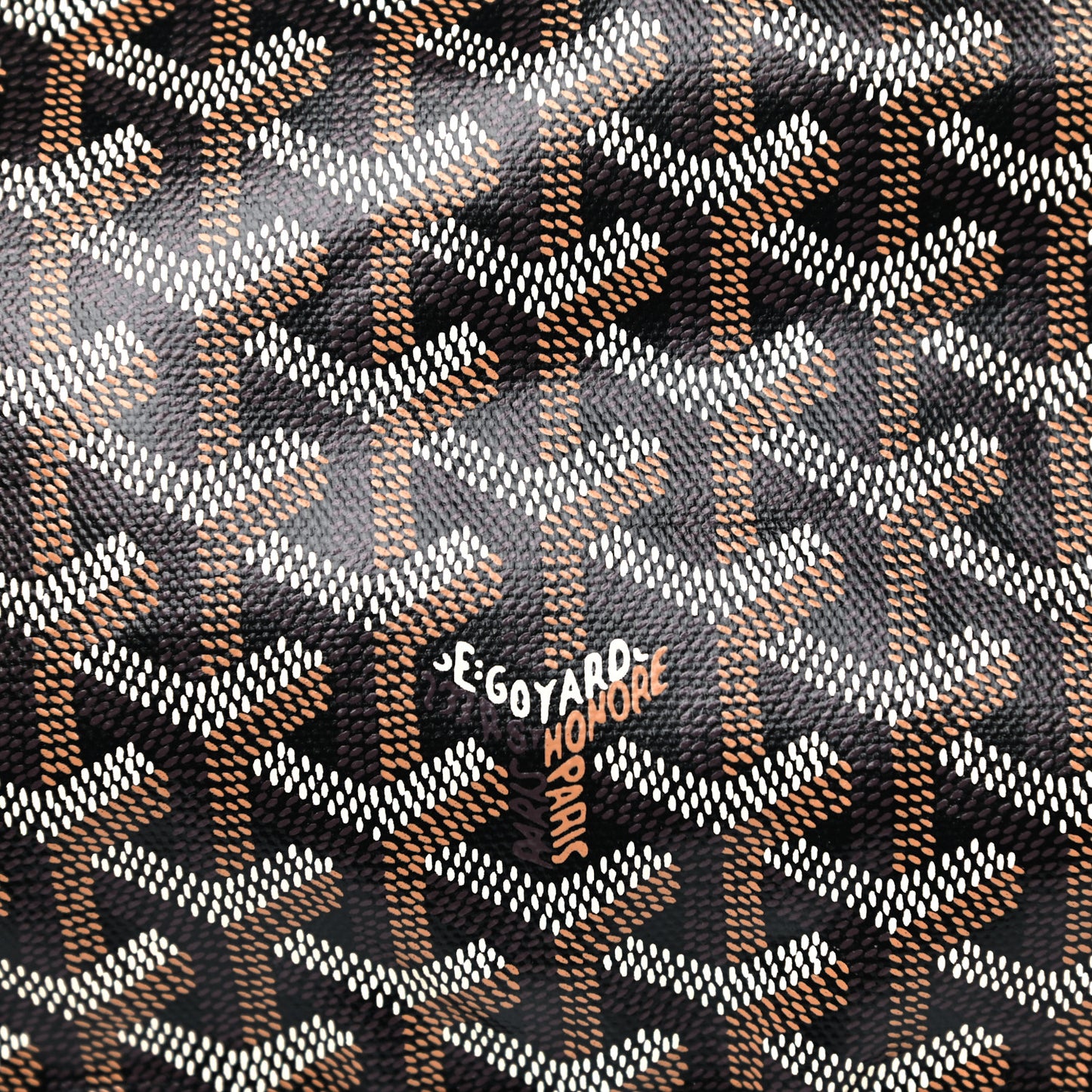 Goyardine Reversible Mini Anjou Black