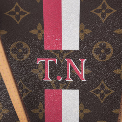 Louis Vuitton Monogram My LV Heritage Neverfull PM White Fuchsia 15 of 19