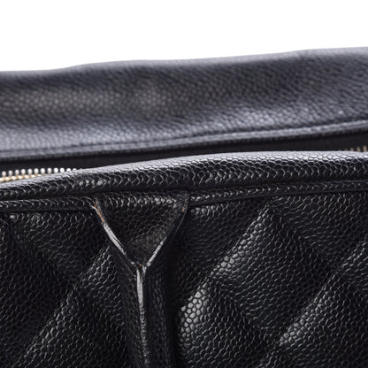 Chanel Caviar Quilted Large Bowler Black 10 of 14