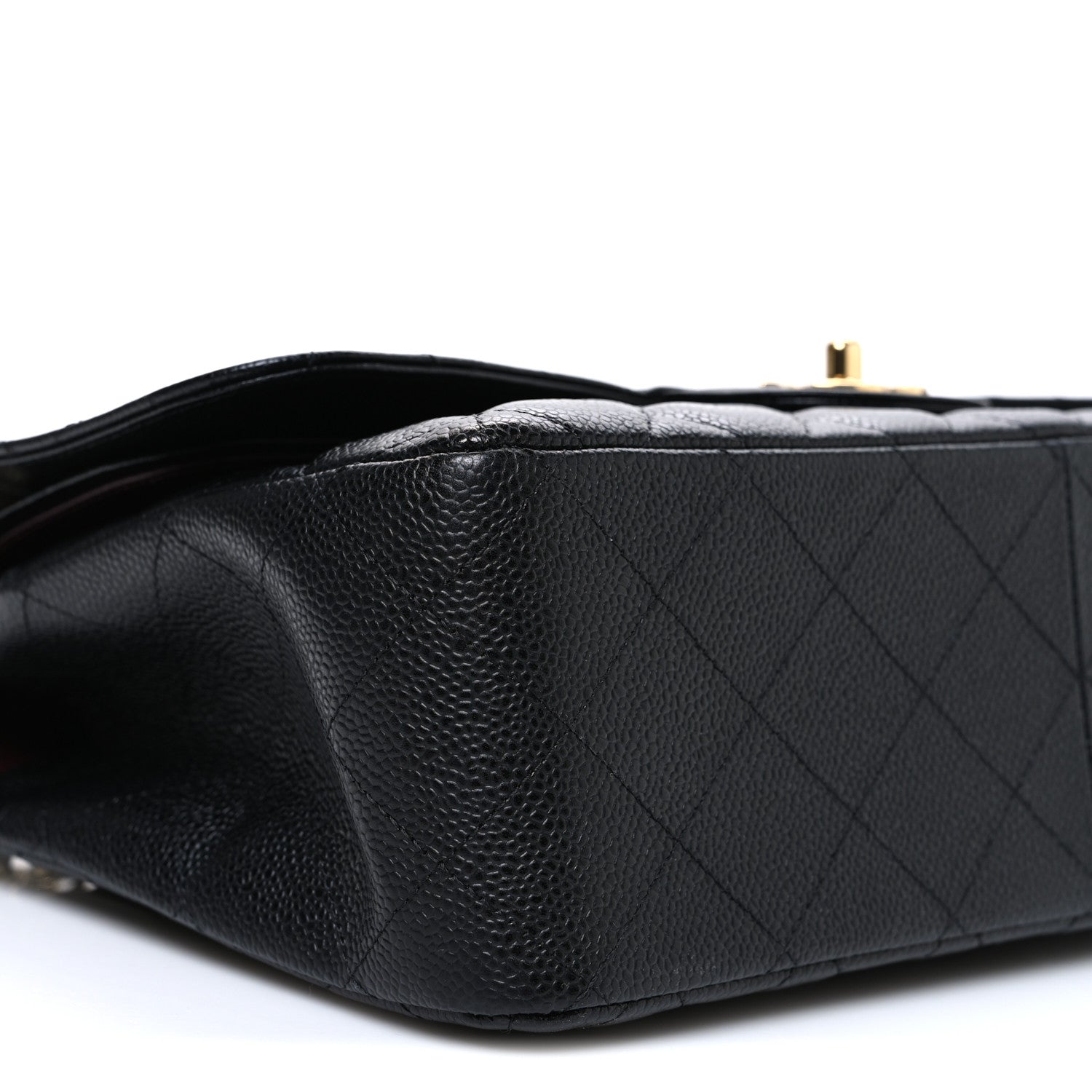 Chanel Caviar Quilted Jumbo Double Flap Black 9 of 10