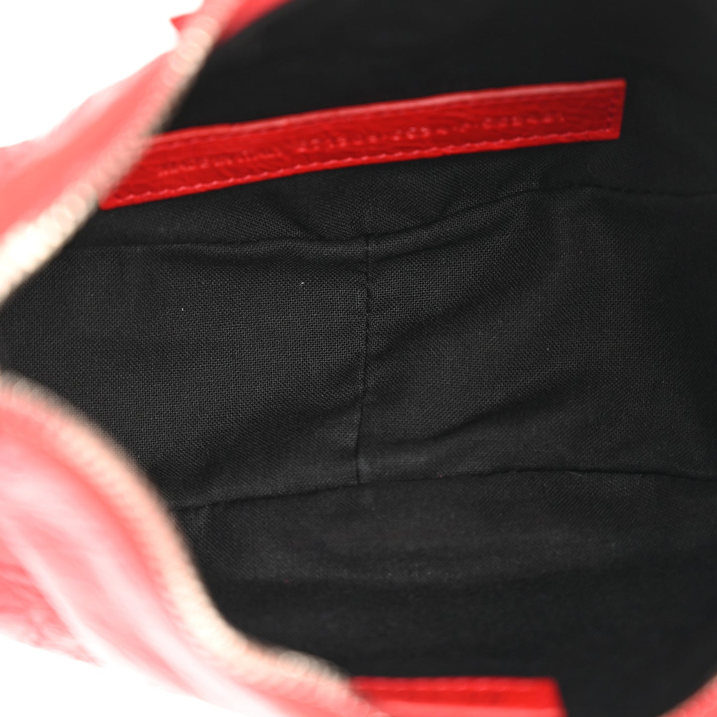 Agneau Arena Le Cagole Shoulder Bag XS Tomato Red