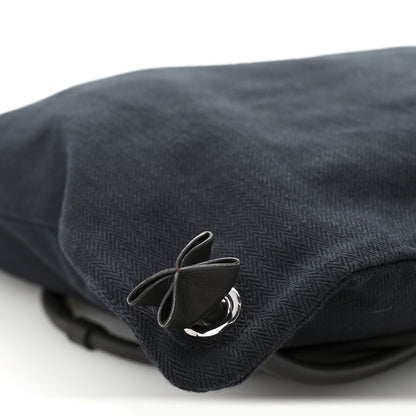 Hermes Toile Swift Maline Bag Navy Ebene 9 of 10