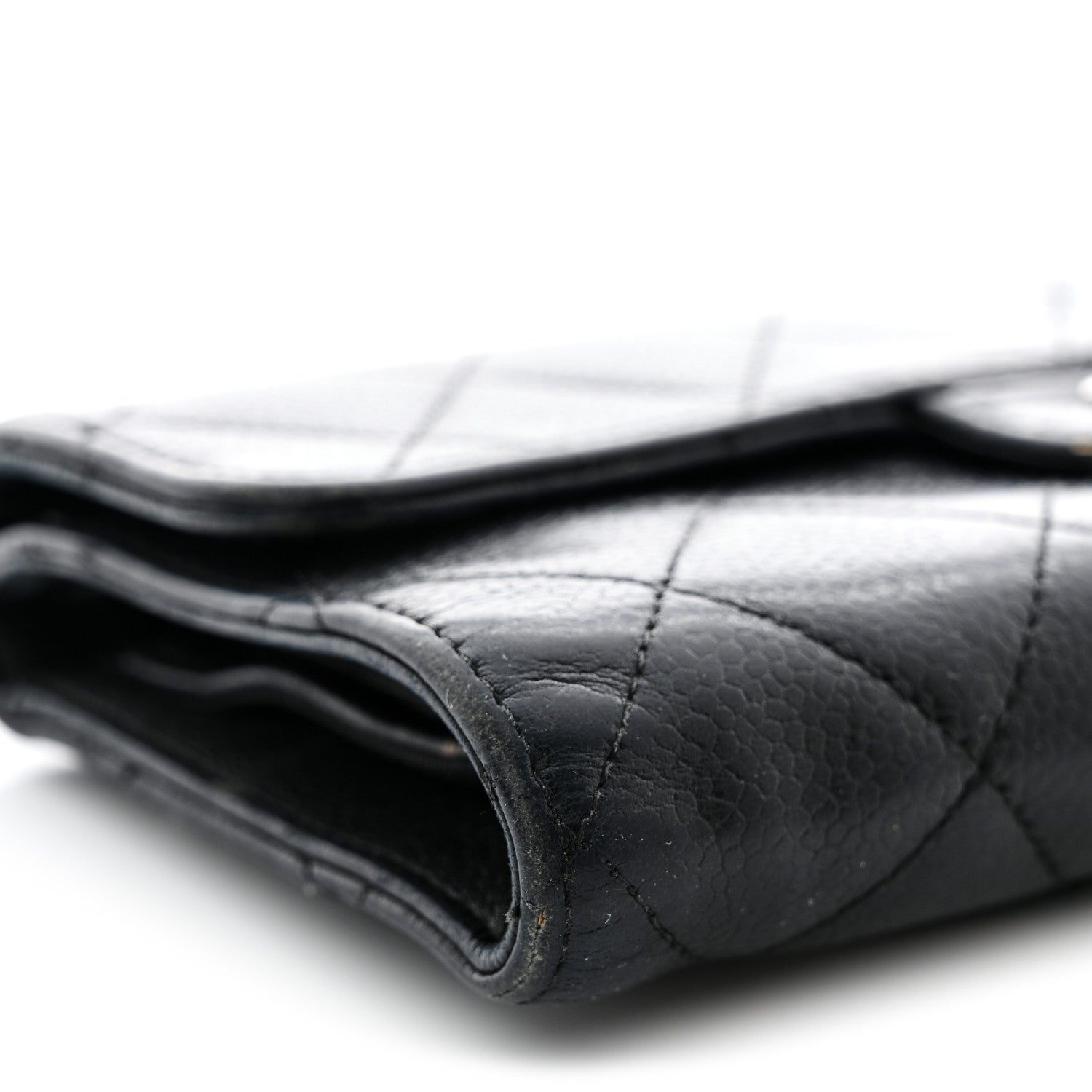 Chanel Caviar Quilted Large Flap Wallet Black 9 of 20