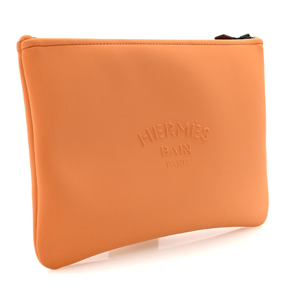 Hermes Neoprene Medium Neobain Maillon Marin Case Caramel 3 of 6