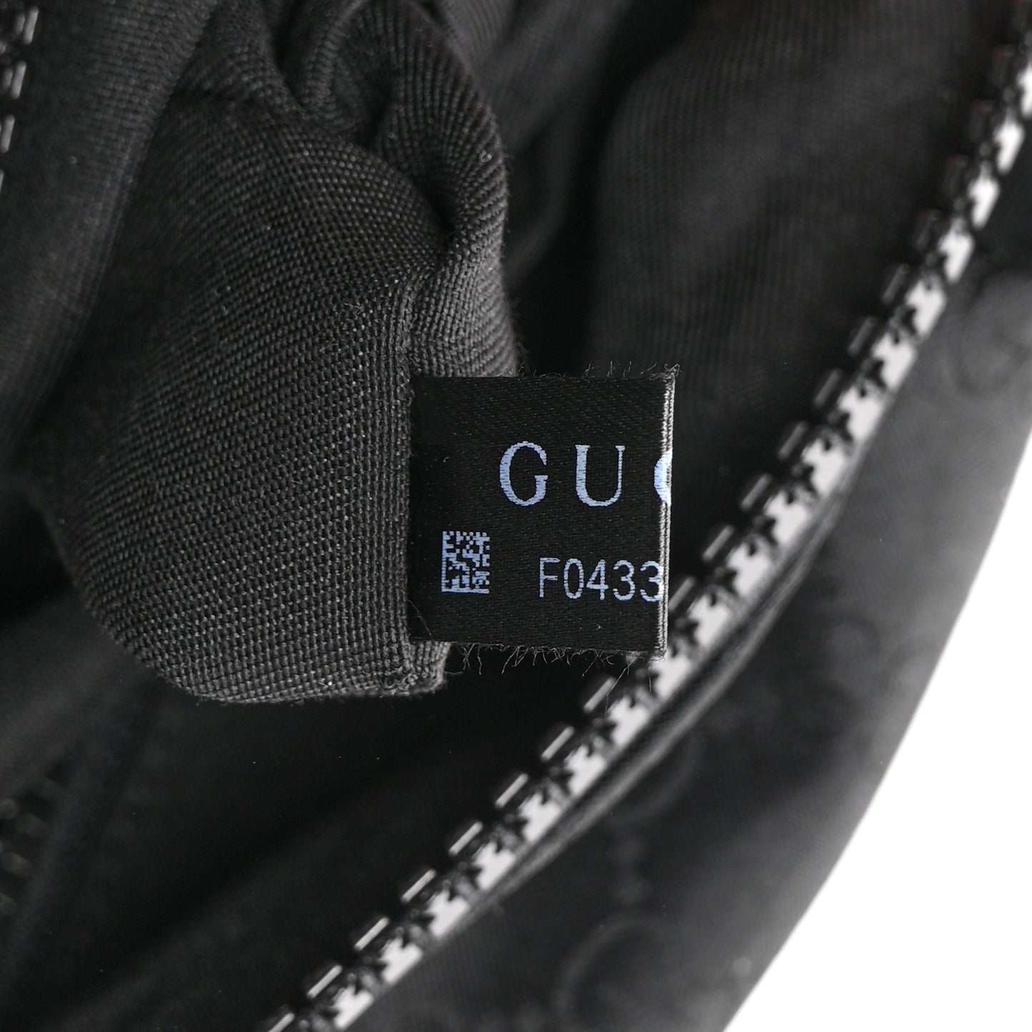 Nylon Monogram Slim Backpack Black