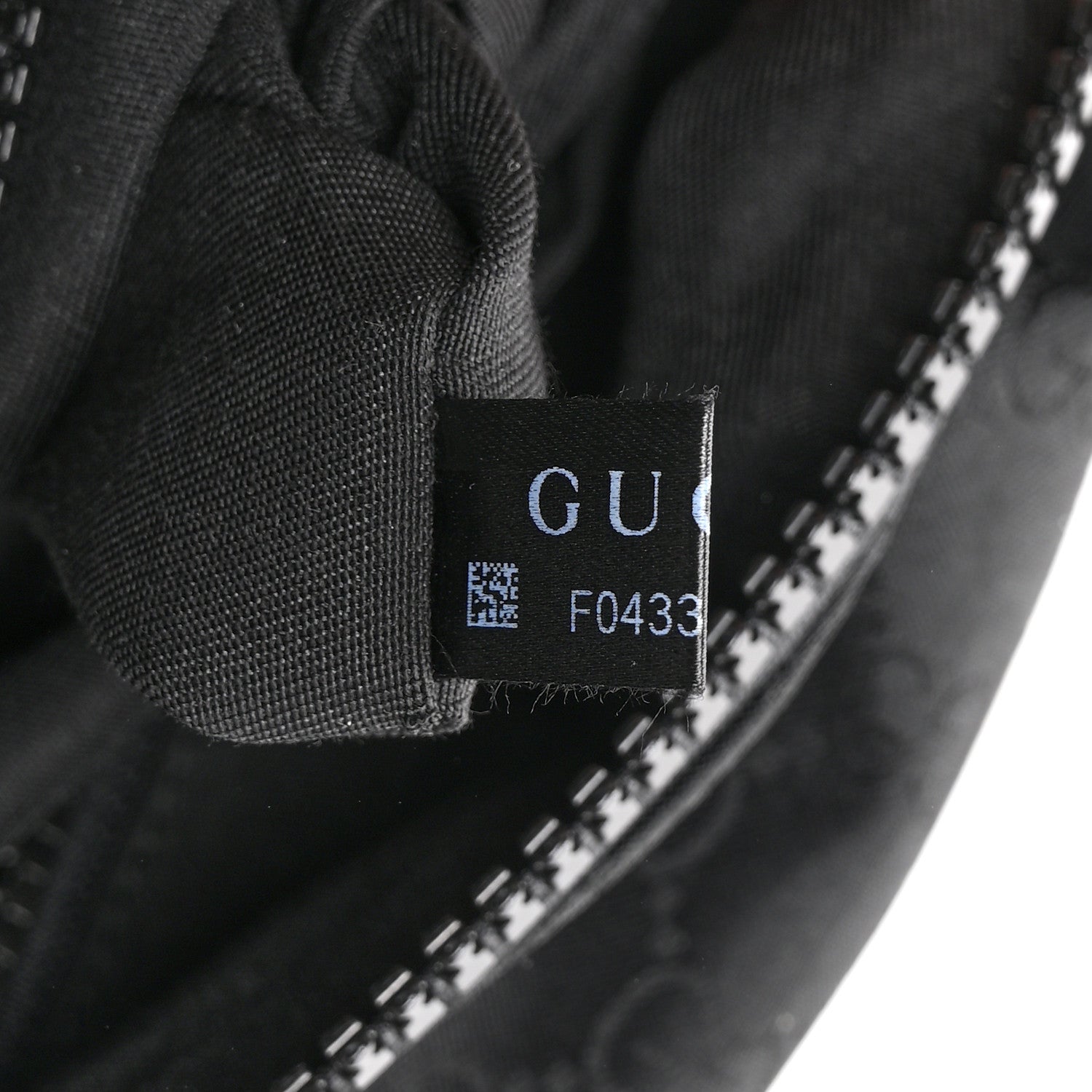 Gucci Nylon Monogram Slim Backpack Black 8 of 11