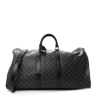Louis Vuitton Damier Graphite Keepall Bandouliere 55 1 of 25