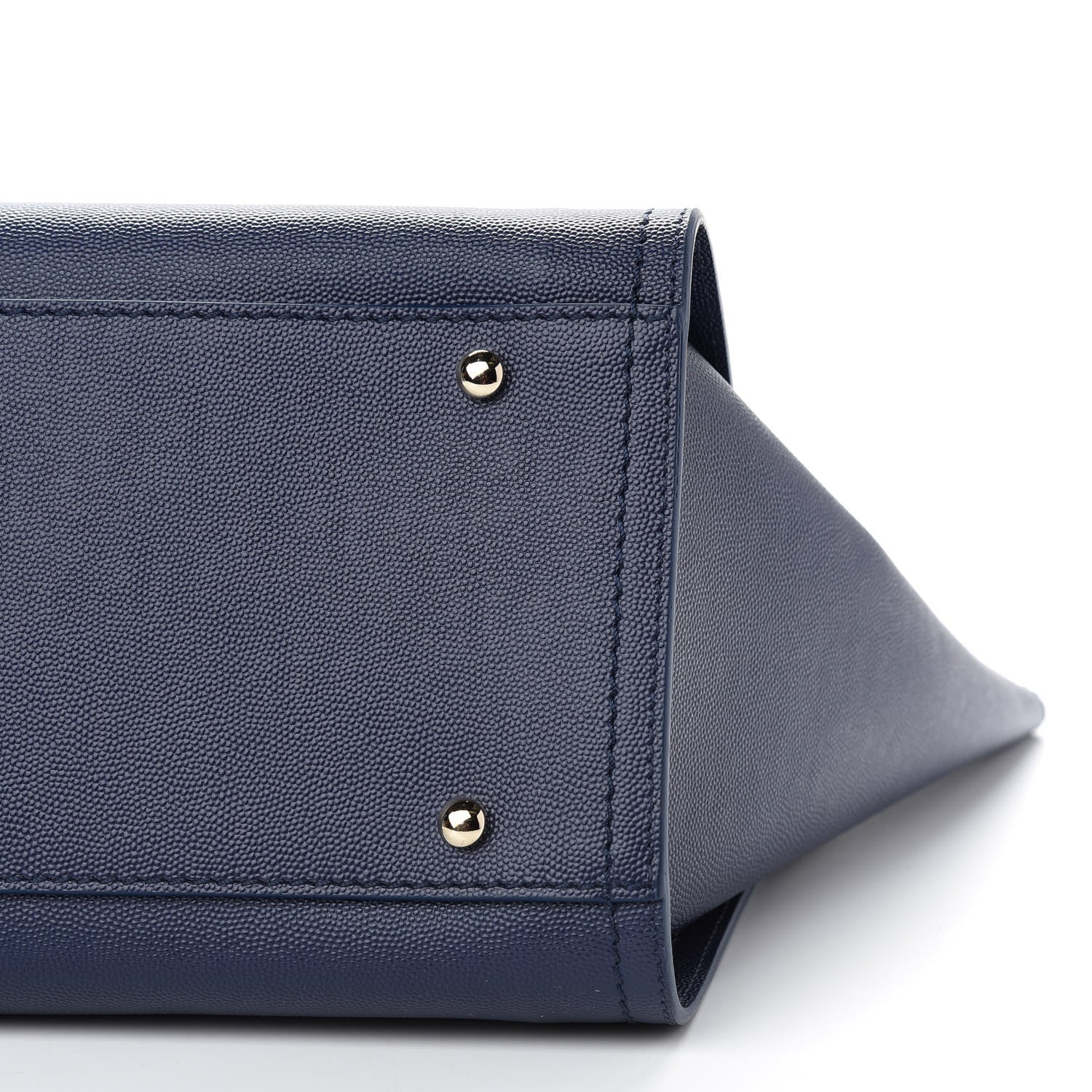 Chanel Caviar Small Studded Deauville Tote Navy 9 of 9