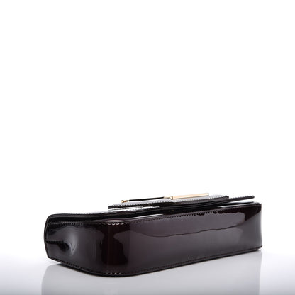 Louis Vuitton Patent Sobe Clutch Amarante 4 of 6
