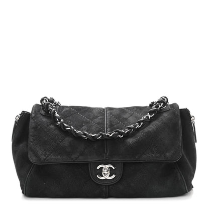 Chanel Suede Ultimate Stitch Flap Black 1 of 11