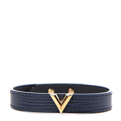Louis Vuitton Epi Essential V Bracelet 19 Indigo 1 of 5