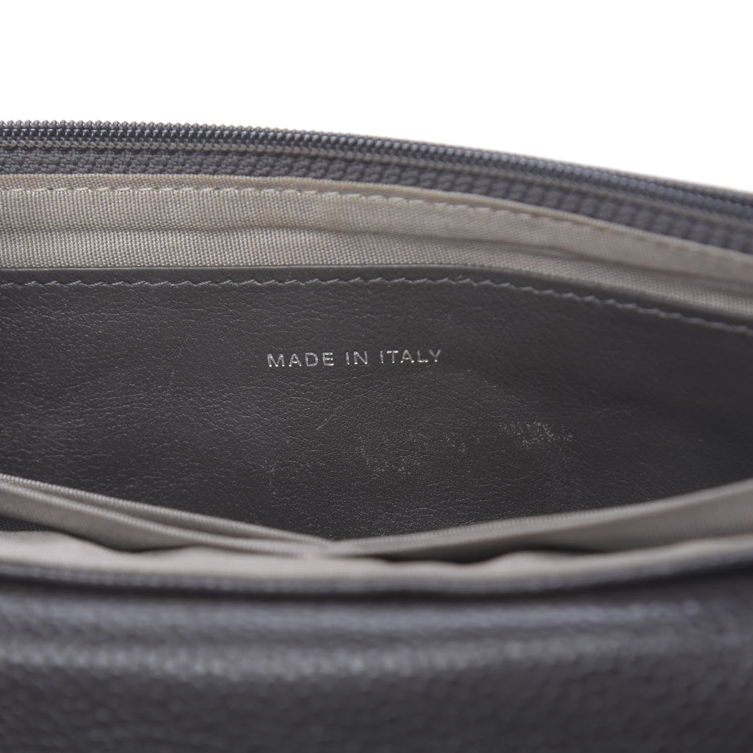 Chanel Caviar Half Moon Wallet On Chain WOC Grey 7 of 11