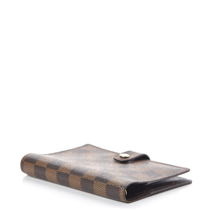 Louis Vuitton Damier Ebene Small Ring Agenda Cover 4 of 7