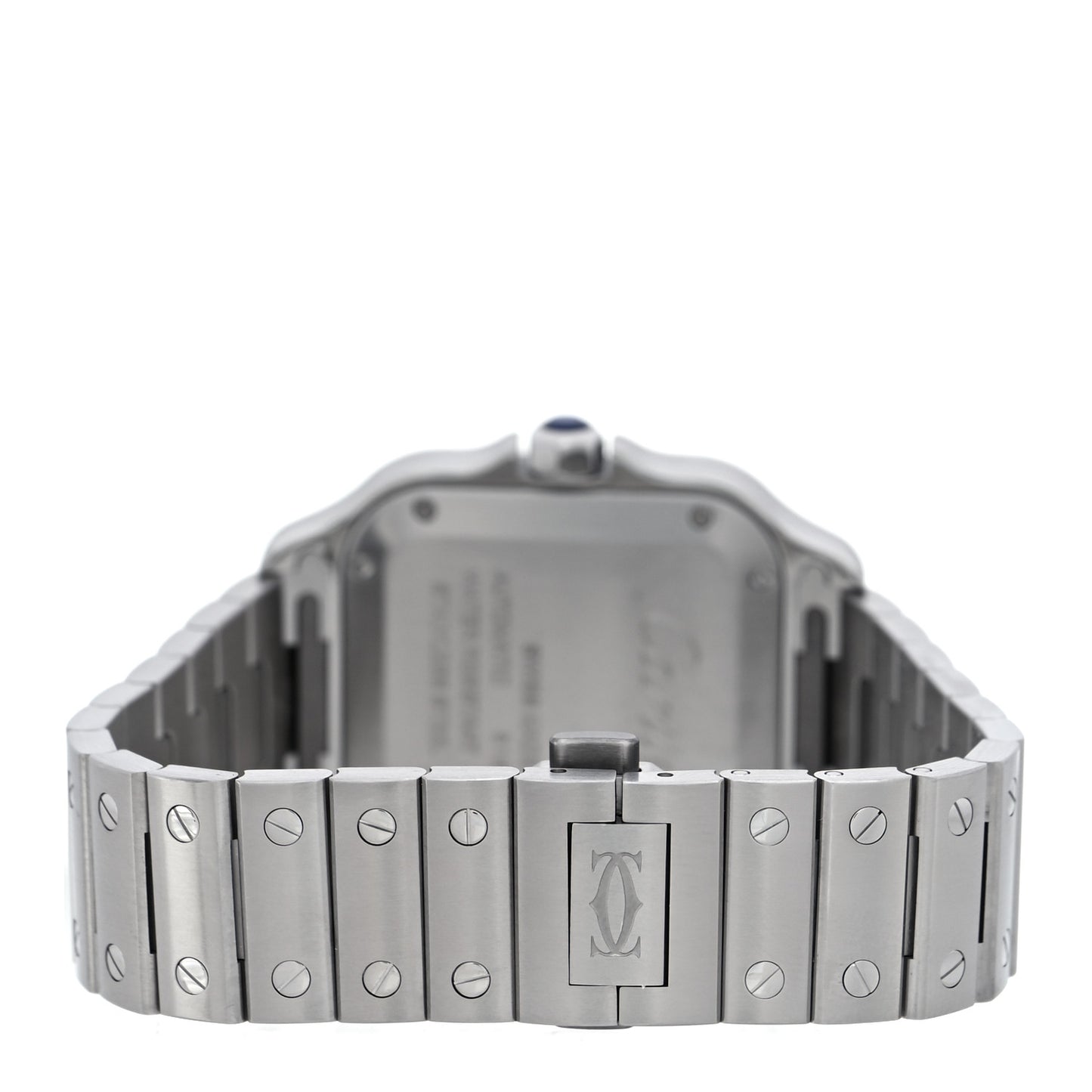 Stainless Steel 35mm Santos de Cartier Automatic Watch