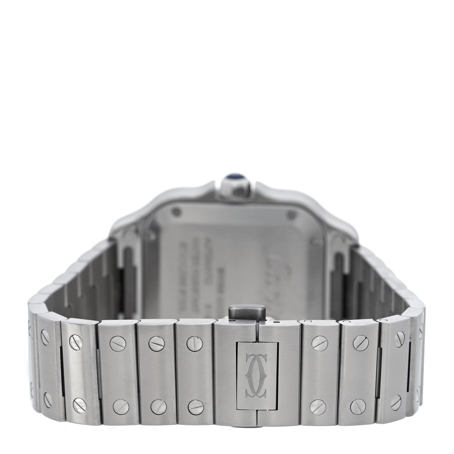 Cartier Stainless Steel 35mm Santos de Cartier Automatic Watch 3 of 4