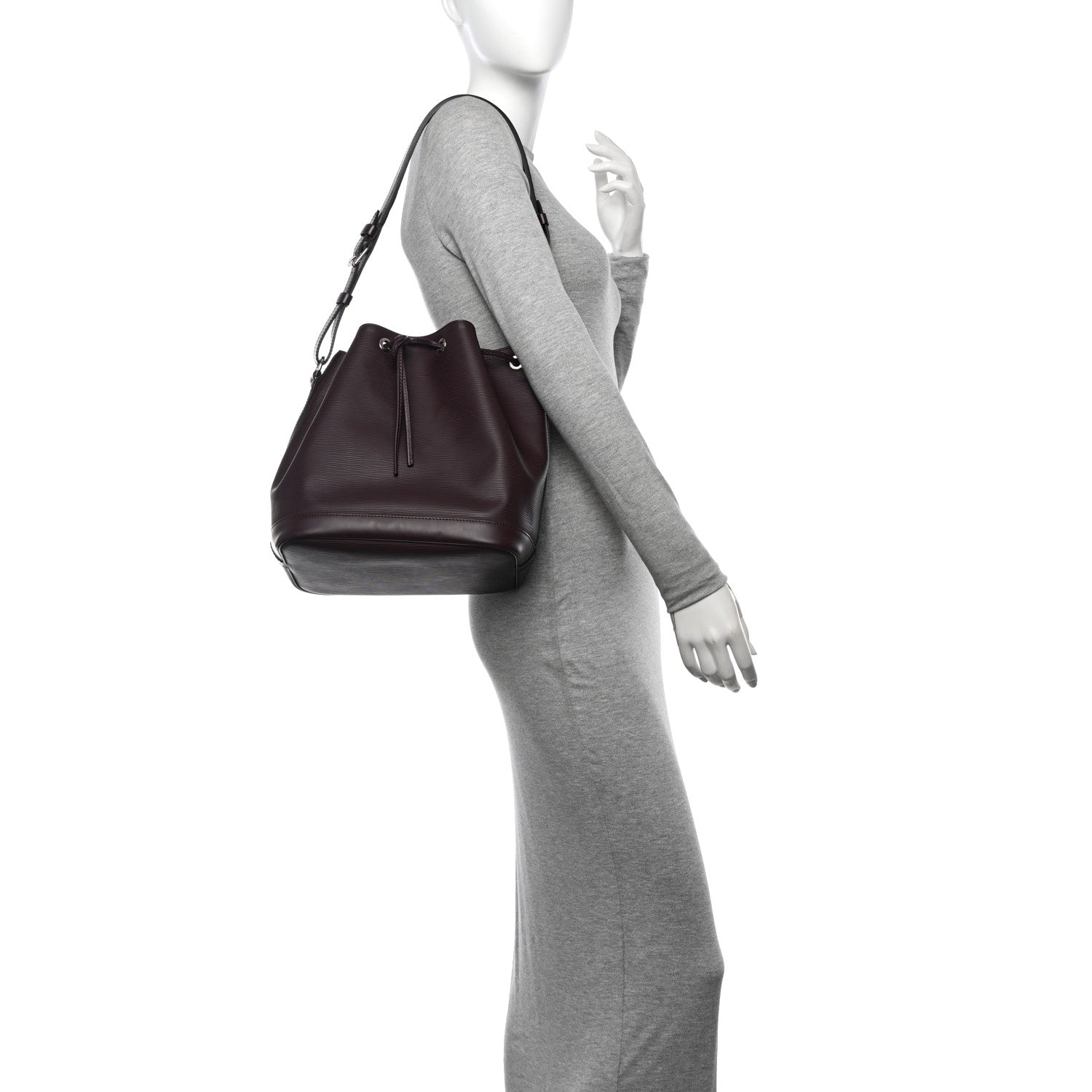 Louis Vuitton Epi Petit Noe NM Quetsche 2 of 9