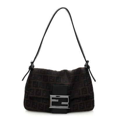 Fendi Zucchino Mini Mama Baguette Tobacco 1 of 8