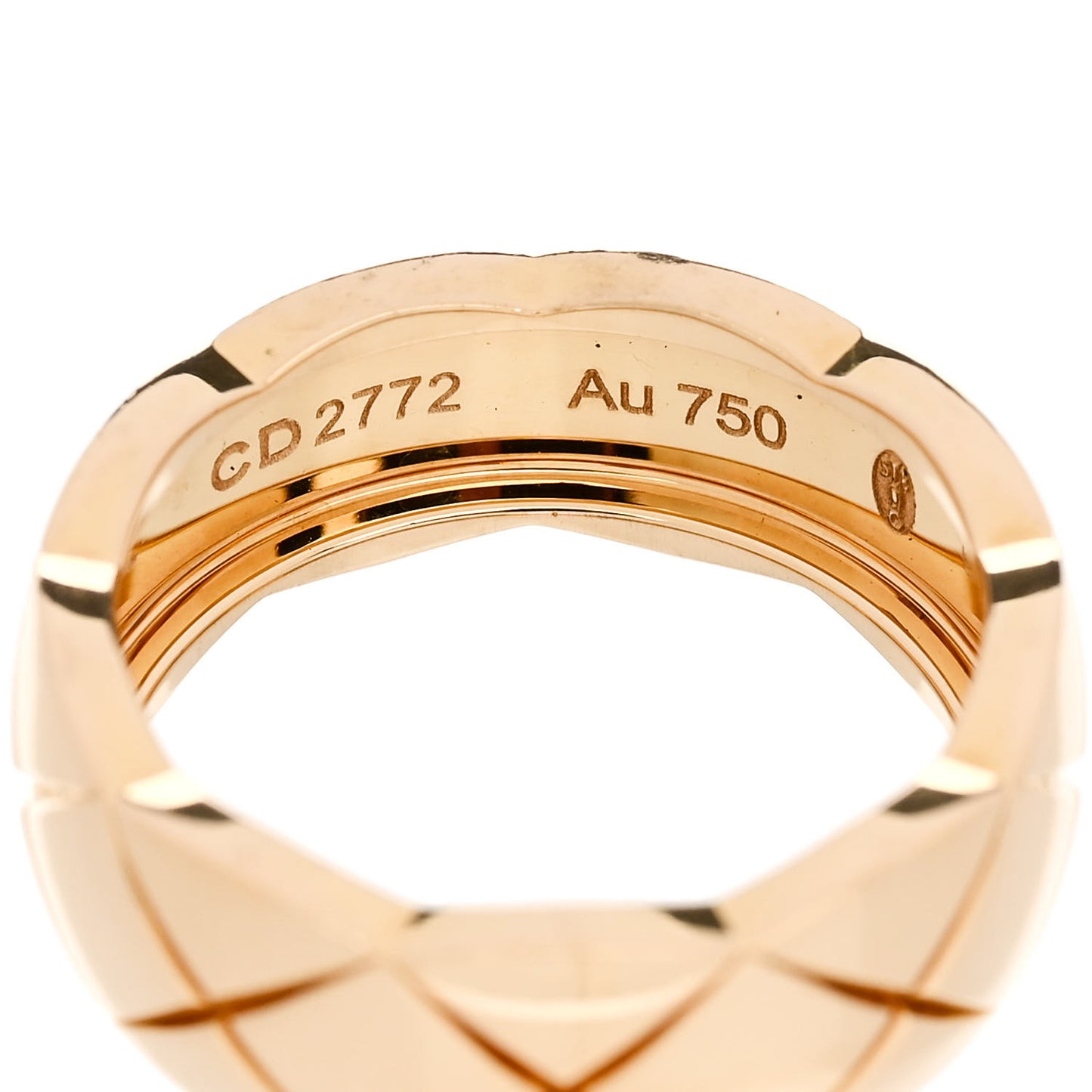 18K Yellow Gold Small Coco Crush Ring 49 5