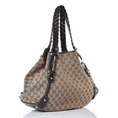 Gucci Monogram Medium Pelham Shoulder Bag Dark Brown 3 of 13