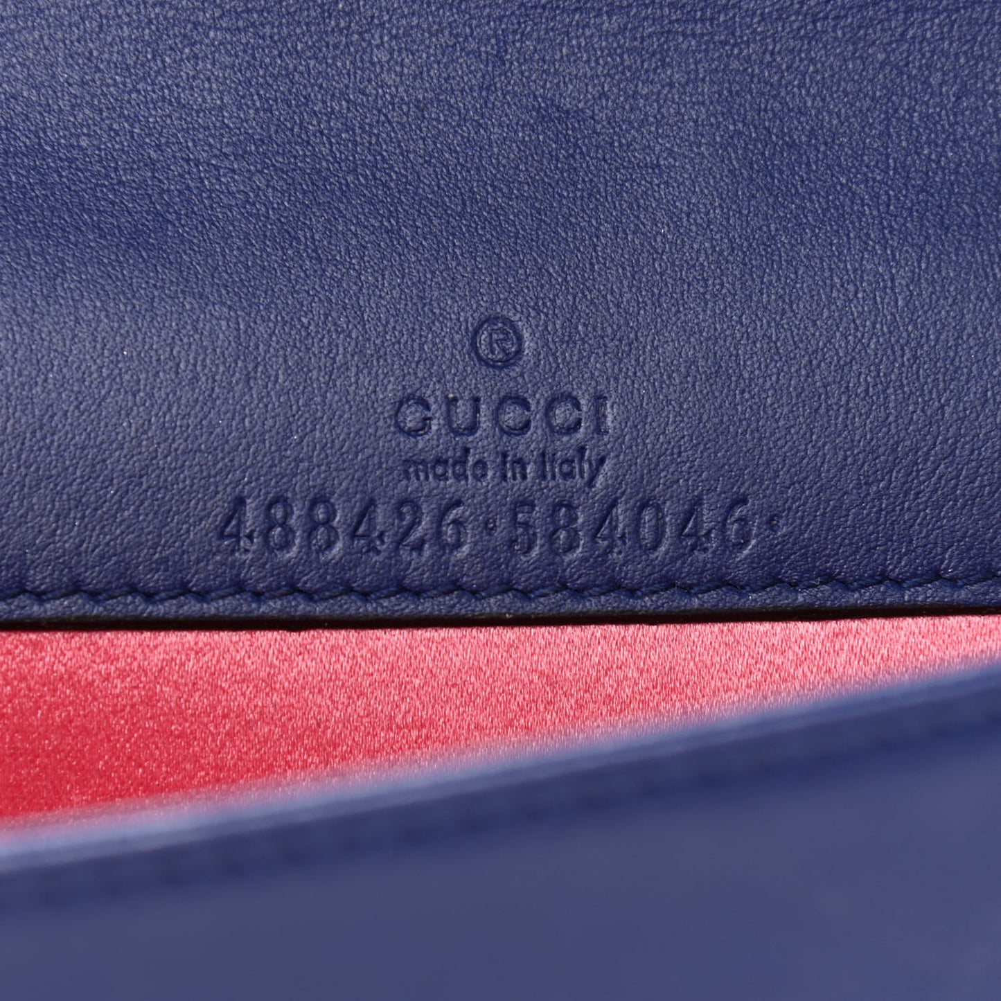 Velvet Matelasse GG Marmont Mini Bag Cobalt Blue