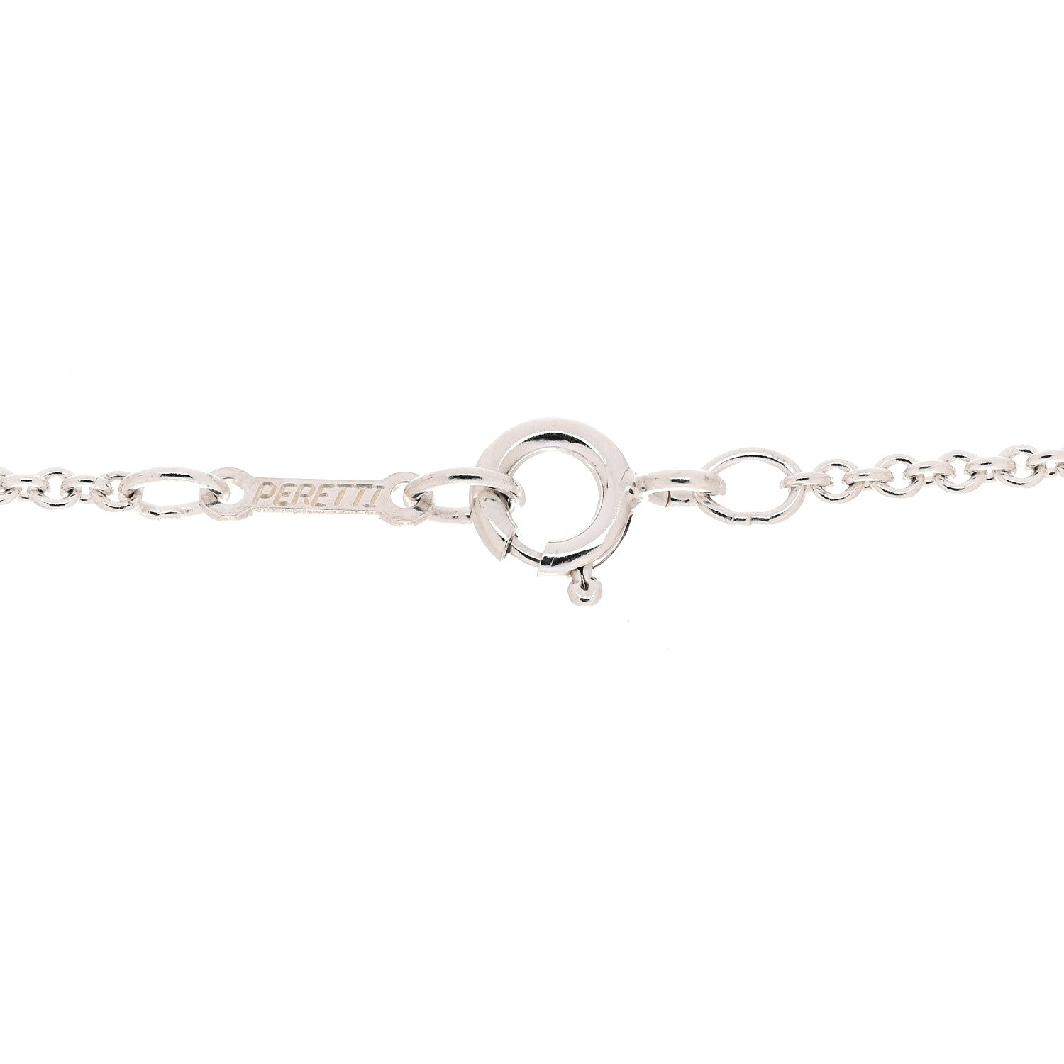 Tiffany Sterling Silver 22mm Elsa Peretti Open Heart Pendant Necklace 5 of 6