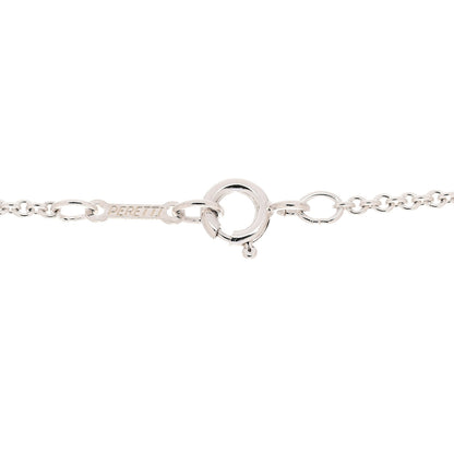 Tiffany Sterling Silver 22mm Elsa Peretti Open Heart Pendant Necklace 5 of 6