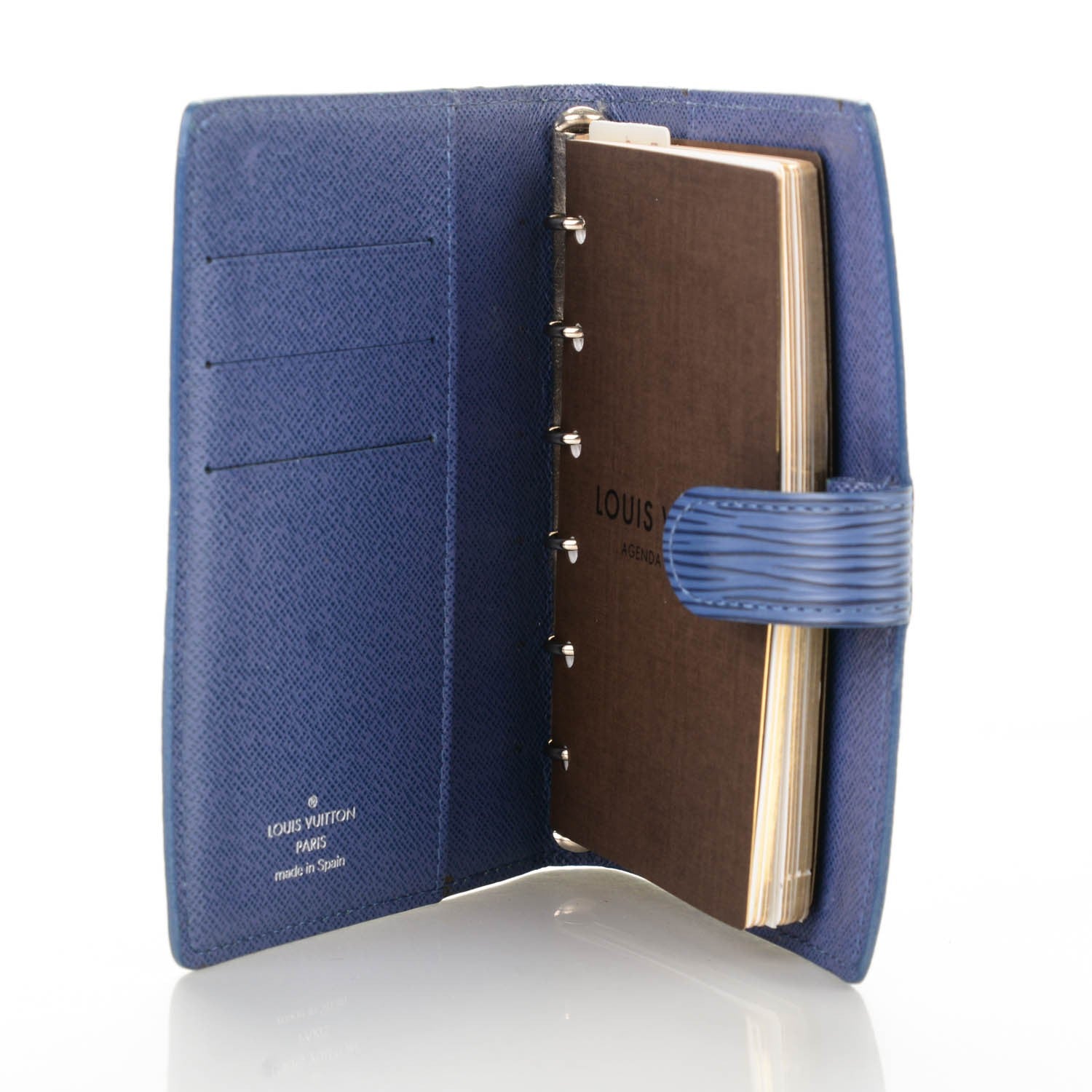 Louis Vuitton Epi Small Ring Agenda Cover Myrtille 5 of 7